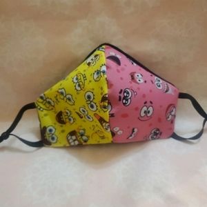 Face Mask SpongeBob Patrick